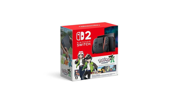スイッチ2『ポケモンレジェンズZ-A』同梱版がポケセンオンラインで抽選販売！早期購入特典の「オリジナルアートブック」付き