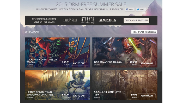 名作ゲームまとめ買い！GoG.comサマーセールが始動、『SimCity 2000』などプレゼント企画も