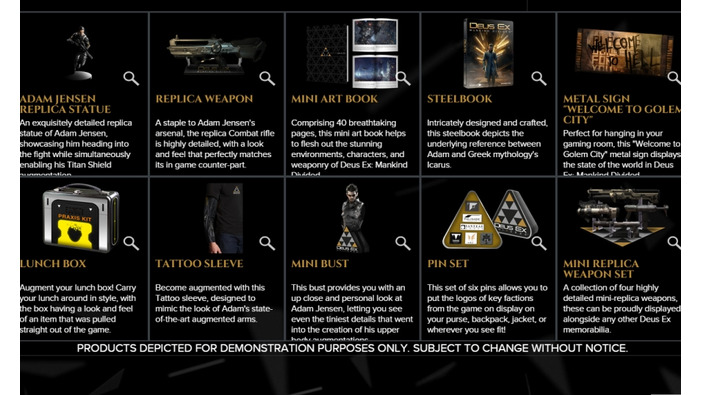 限定版の内容を決める『Deus Ex: Mankind Divided』ファン投票が海外で実施