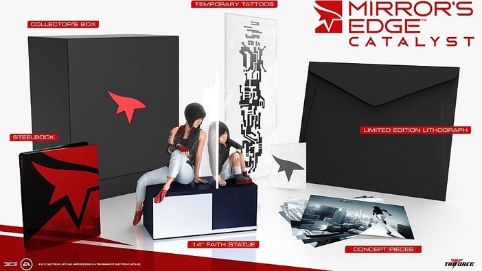 幼い頃のフェイスも…『Mirror 's Edge Catalyst』海外向けコレクターズエディション発表