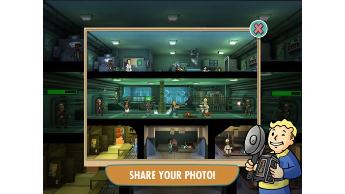 フォト機能が追加！『Fallout Shelter』の初アップデートが実施―バグ修正やシステムの改善も