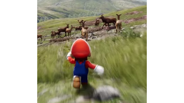 鹿とマリオが追いかけっこ！大自然を舞台にした新たなUnreal Engine 4ファンメイドデモ映像