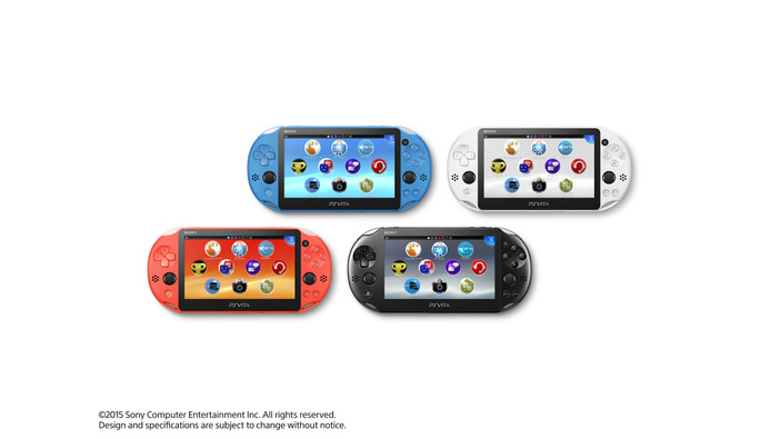 PS Vita新色「アクア・ブルー」「ネオン・オレンジ」「グレイシャー・ホワイト」が9月17日に発売
