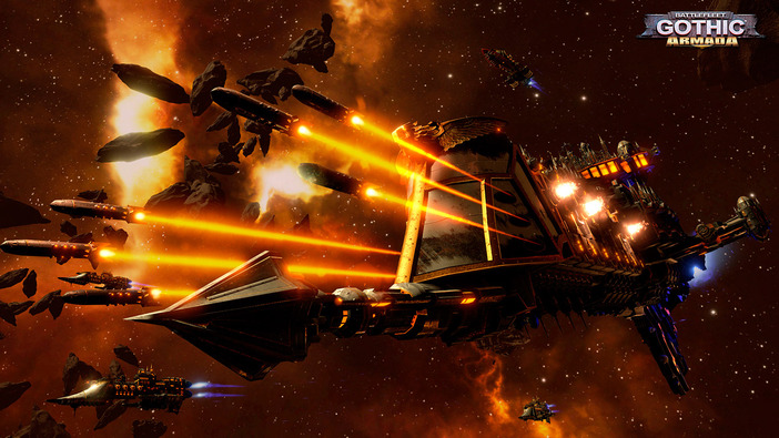 『Warhammer:40K』の宇宙艦隊RTS『Battlefleet Gothic: Armada』ゲームプレイトレイラー