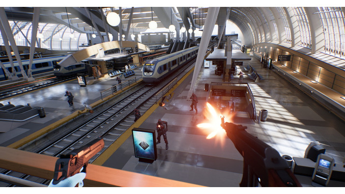 EpicがUE4最新VRデモ「Bullet Train」発表―VRコントローラーで銃撃戦！