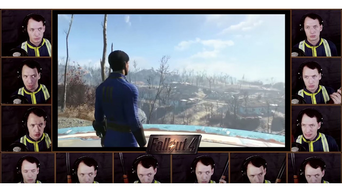 『Fallout 4』メインテーマをアカペラで！1人で12パートを担当した力作映像