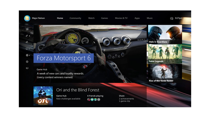Xbox One体験を刷新する大規模アップデートが海外で11月配信へ―後方互換や新UIも！
