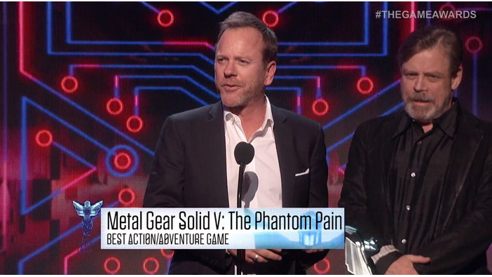 【TGA 15】『METAL GEAR SOLID V: THE PHANTOM PAIN』がベストアクション/アドベンチャーを受賞！