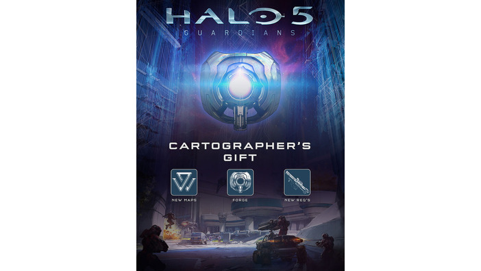 『Halo 5』大型無料アップデート「カートグラファー ギフト」配信―マップエディタも追加