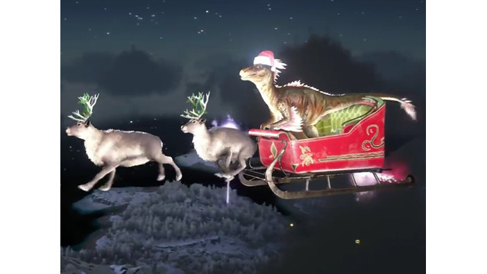 恐竜サンタがやってくる！『ARK: Survival Evolved』にてクリスマスイベント開催