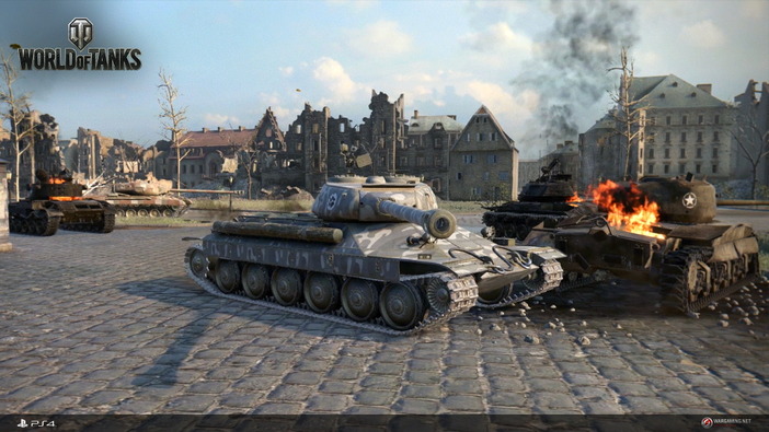 パンツァー・フォー！PS4版『World of Tanks』第2次オープンベータを1月8日より実施