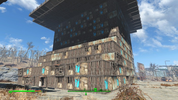 海外ファンが『Fallout 3』のテンペニータワーを『Fallout 4』で再現―その名も「ノーペニータワー」