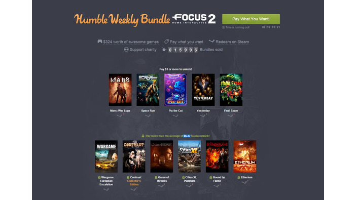 Humble Bundle「Focus Home Interactive 2」販売―『Styx:MoS』などの高評価作品が収録