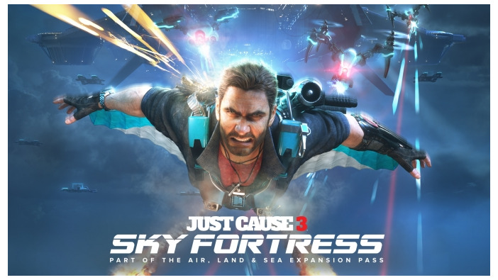 まるでSFアクションな『Just Cause 3』DLC「Sky Fortress」トレイラー！