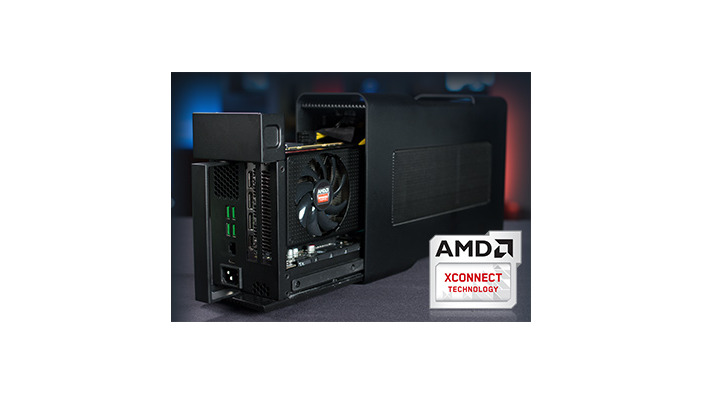 AMDが外付けグラフィックカード接続技術「XConnect」を発表―Thunderbolt 3を利用
