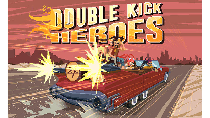 メタルの力でゾンビを倒せ！ リズムシューター『Double Kick Heroes』