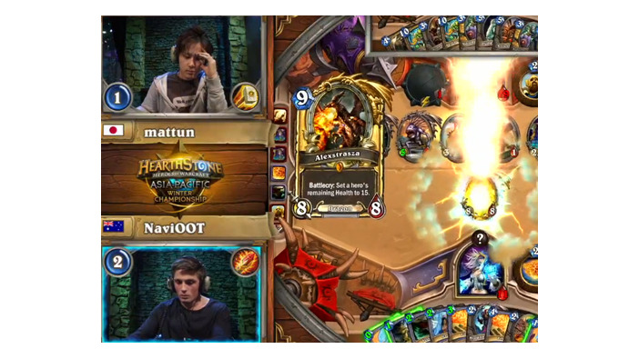 日本代表mattun選手、『ハースストーン』APAC冬季選手権で敗れる