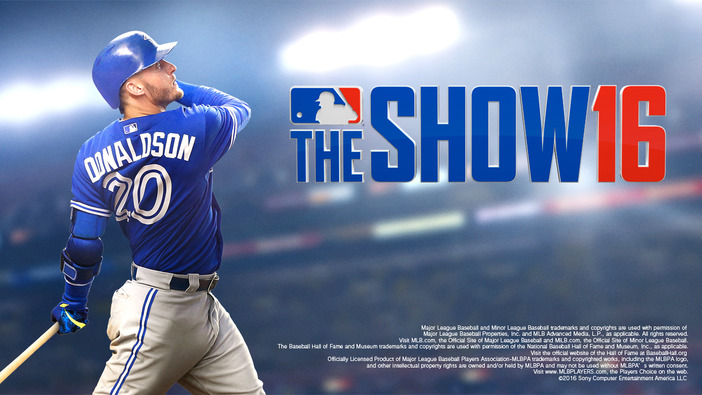 PS4/PS3『MLB THE SHOW 16（英語版）』が国内配信開始！―日本オリジナルトレイラー＆紹介ビデオ第1弾も公開