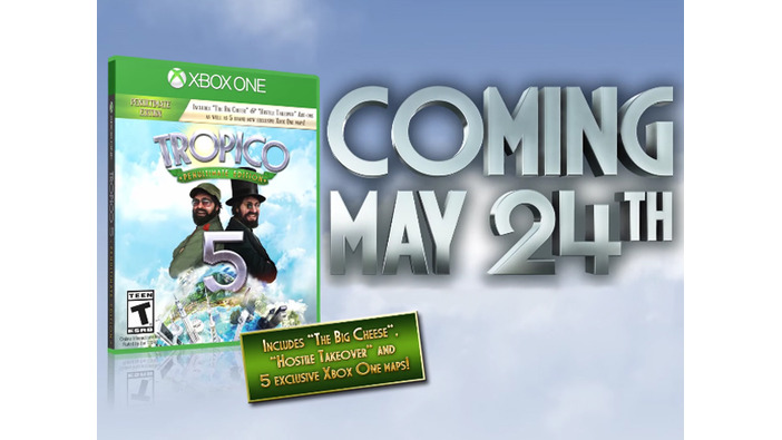 Xbox One版『Tropico 5』とPS4版『Dungeons 2』が発表―海外で5月に