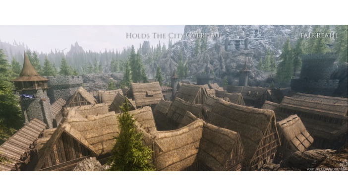 制作期間3年！『TES V: Skyrim』都市の大規模拡張Mod「Holds The City Overhaul」