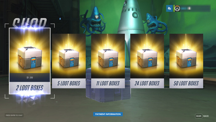 『Overwatch』ランク戦はアップデートで実装へ―スキン等が手に入る「Loot Box」販売もスタート