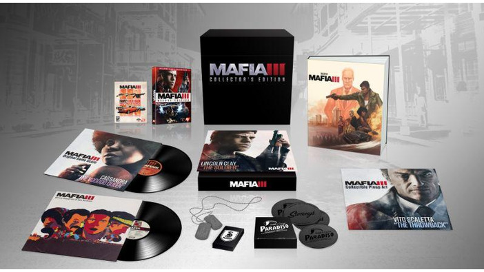 60年代レコード盤同梱『Mafia III』海外限定版発表！前作再販も