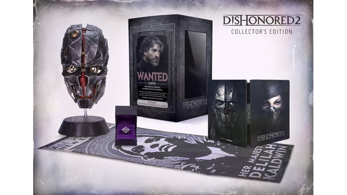 【E3 2016】『Dishonored 2』ゲームプレイ映像がお披露目、マスク付き限定版も！