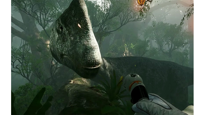 【E3 2016】恐竜が眼前に！ PS VR向けADV『Robinson』プレイ映像