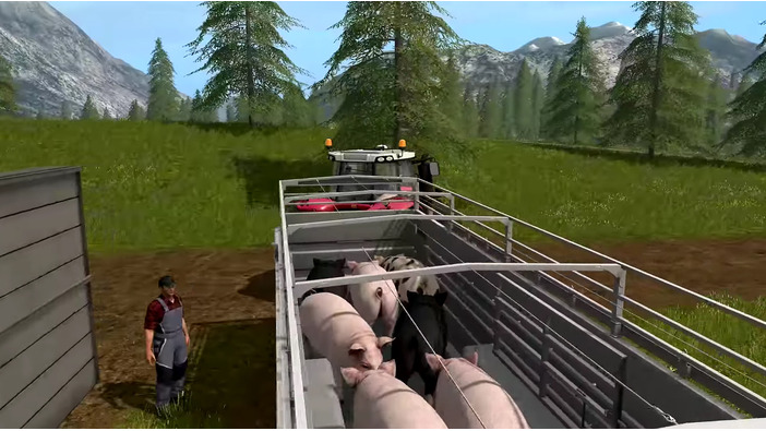 畜産に焦点を当てた『Farming Simulator 17』最新トレイラー！―シリーズ初登場の豚さんも