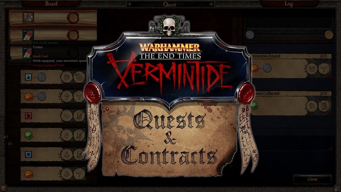 PC版『Vermintide』に新DLC「Quests & Contracts」配信！―新たな方法で戦利品獲得
