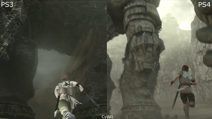 『ワンダと巨像』PS4/PS3の比較映像―グラフィックが大幅進化！