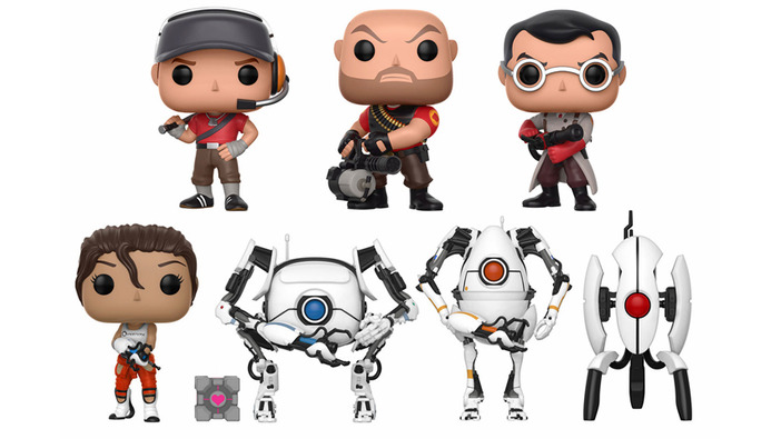 『Team Fortress 2』『Portal』の10周年を記念したPop!フィギュアが海外発売決定！