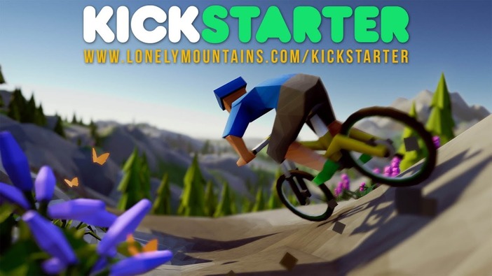 ダウンヒルゲーム『Lonely Mountains: Downhill』のKickstarterが開始！