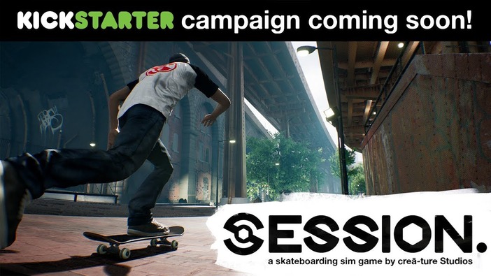 『Skate』風スケボーゲーム新作『Session』のデモ版が公開！―Kickstarterも近日開始