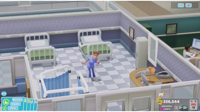 病院経営シム『Two Point Hospital』開発映像！ーコミカルなアニメーションにご注目