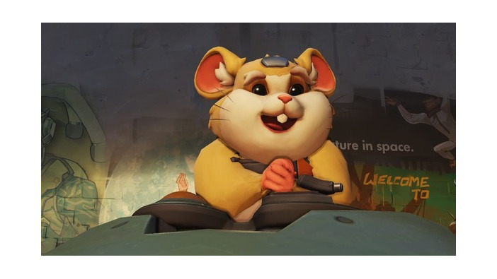 『オーバーウォッチ』ハムスターが歌うイースターエッグ！？海外ユーザーがハモンドの愛らしい裏技発見