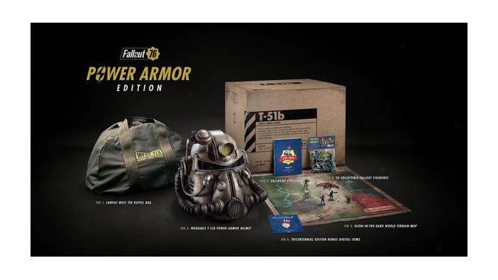 『Fallout 76 Power Armor Edition』特典バッグの交換対応が決定、海外公式Twitterで発表