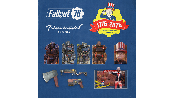 『Fallout 76』アメリカ建国300周年を祝う「Tricentennial Pack」が販売開始！各デジタルストアで購入可能