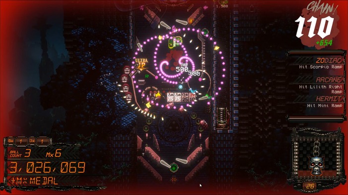 気になる*Spark：『DEMON'S TILT』―超小気味いいピンボールで悪魔や邪鬼を破壊せよ！