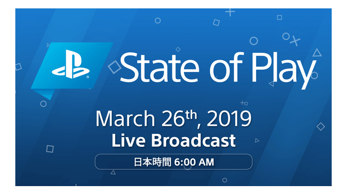 PSの情報を伝える新しい公式動画番組「State of Play」発表―初回放送は3月26日午前6時より放送