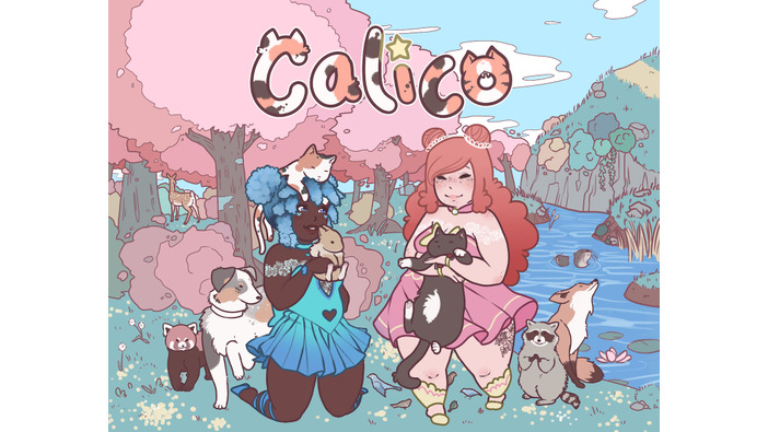 ぽっちゃり魔法少女の猫カフェシム『Calico』Kickstarter開始！