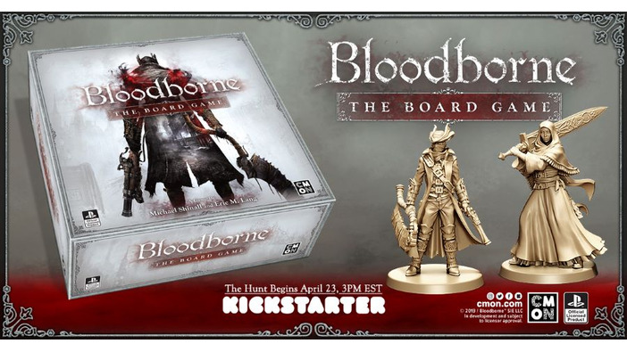 公式ボードゲーム版『Bloodborne』Kickstarterは日本時間4月24日から！ヤーナムを卓上で