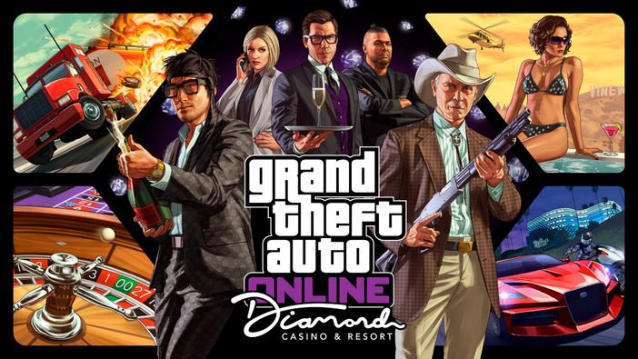『GTAオンライン』娯楽要素満載のダイヤモンドカジノ&リゾートが国内向けにも発表！7月23日より配信開始