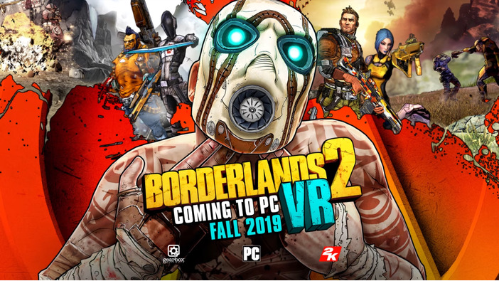『ボーダーランズ2 VR』のPC版が海外発表！ PS VR版向けのDLCパックも近日配信へ