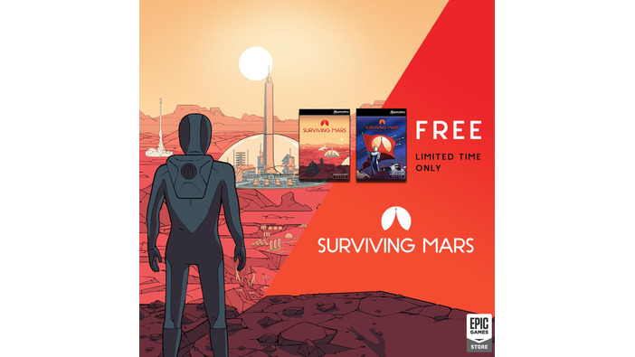 Epic Gamesストアで『Surviving Mars』期間限定無料配布！次回は『Alan Wake’s American Nightmare』&『>observer_』