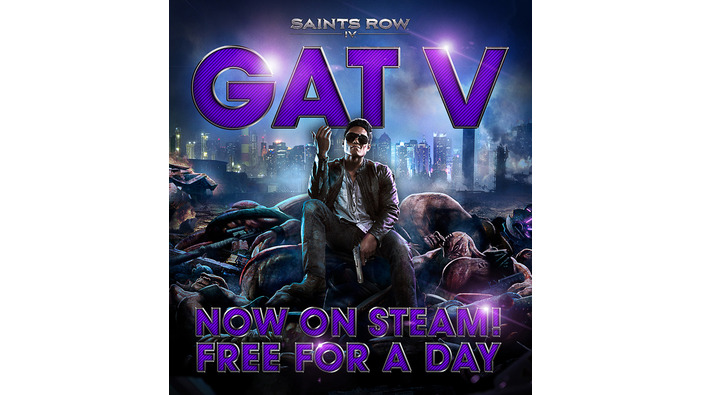 偶然にも話題の最新作と似た名前の『Saints Row IV』新DLC“GAT V Pack”が配信
