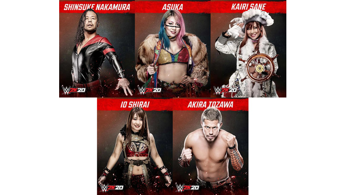 海外プロレスゲーム最新作『WWE 2K20』発売！ 中邑真輔やアスカ＆カイリなど日本人選手も参戦