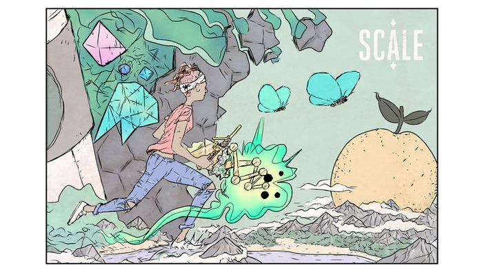 拡大縮小を駆使して謎を解くアクションパズル『SCALE』のKickstarterがスタート