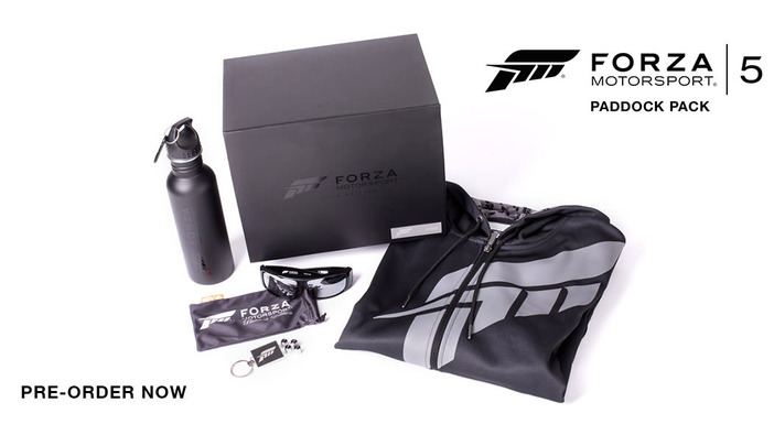 滑らかなゲームプレイを収めた『Forza Motorsport 5』最新映像！ 3,000個限定のグッズセット“Paddock Pack”も登場
