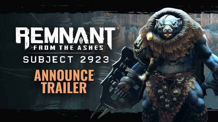 アクションRPG『Remnant: From the Ashes』最後の大型DLC「Subject 2923」発表